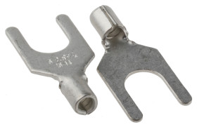 Konektor zaciskowy płaski Nieizolowane, M6 14AWG 2.5mm² 16AWG 1.5mm² RS PRO Bez osłony