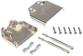 Obudowa złącza D-Sub, 15-Pin, z zaciskiem odciążającym, seria 8655MH, Amphenol FCI