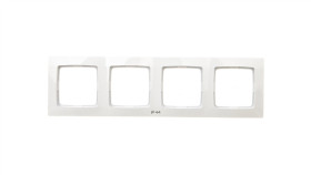 Karo Ramka Poczwórna Do Łączników Ip44 Biała Rh-4S/00