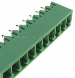 Listwa montaż. pionow 12-zacisk. męska r =3,5mm