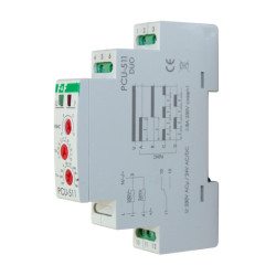 Przekaźnik czasowy na szynę PCU-511 DUO 230V 24V F&F