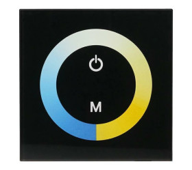 Sterownik LED panel CCT 2x4A czarny 12-24V Prescot