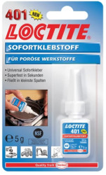 Instant adhesives 5 g bottle, Loctite LOCTITE 401 BC5G DE