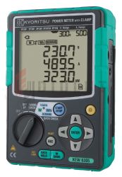 KEW6305-00 Analizator mocy 3-faz. (bez cęgów) Kyoritsu