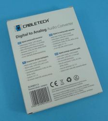 KONWERTER SYG.OPT-&gt;SYG.ANALOG.AUDIO