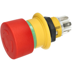 EAO 61-6441.4097 EAO Series61 Switch Emergency-Stop Twist Release 1Nc&#x2B;2No St/Pt