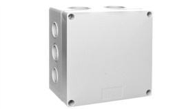 Puszka Elektroinstalacyjna Natynkowa 126X126x23mm Tworzywo Ip66 Ksk 125 Ka