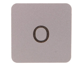 Etykieta samoprzylepna na obudowę22x22mm srebrna inskrypcja /O/ SIRIUS ACT 3SU1900-0AF81-0QA0 /10szt./