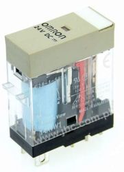 G2R-1-S 24DC(S), Przekaźnik, SPDT (1 styk), napięcie cewki 24VDC, obciążenie styku max. 10A, OMRON, G2R1S24DCS