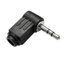 WTYK JACK 3,5mm STEREO KĄTOWY (5 SZTUK) (ZLJACK WT35-10K)