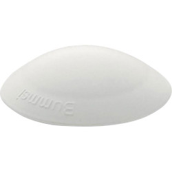 Burg W&#xE4;chter TPF 2050 Duo Door Stop White Plastic Self-Adhesive 2-Pack