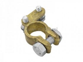 Klema samochodowa mosiężna ( - )