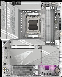 X870 A ELITE WF7 ICE GIGABYTE X870 A ELITE WF7 ICE (AM5)