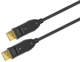 Optyczny hybrydowy kabel połączeniowy DisplayPort 2.0 (AOC),, 50m, 64869