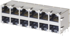 Złącze RJ45 Żeński Złącze RJ45 Przewlekany Cat5, Cat5e Molex, 90°, 8P8C-żyłowe