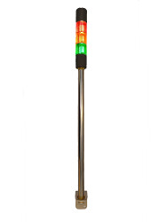 Wieża sygnalizacyjna RS PRO 3 -elementowy akustyczny Brzęczyk LED Czerwony/zielony/pomarańczowy 24 V AC/DC Stały