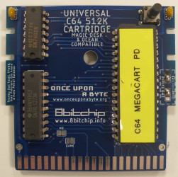 C64 MegaCart PD Cartridge