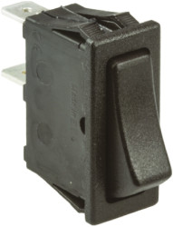 Przełącznik kołyskowy Wł.-wył. Nie 20 A SPST Czarny Molveno