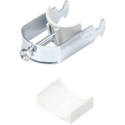 Sygonix SY-5067278 Cable cleat Steel 10 pcs Durable secure fitting