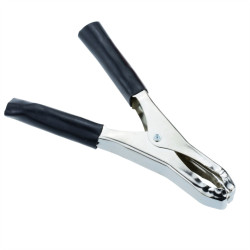 Black 100mm Alligator Crocodile Battery Clips Connectors