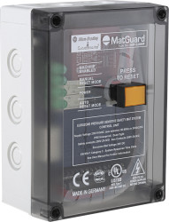 Przekaźnik bezpieczeństwa, styki bezp.: 2, Uz: 24 V ac/dc, 230 V ac, 110 V ac, Rockwell Automation