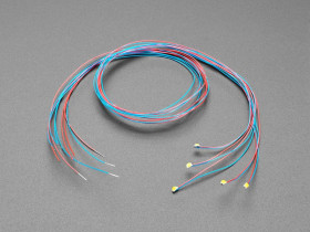 Adafruit Miniature Wired LEDs - 0805 SMT LED - Warm White - 5 pack