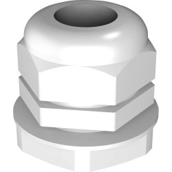 Rittal 2411.621 Cable Gland M20 Polyamide Grey-White RAL 7035