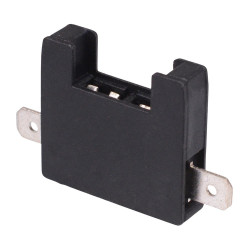 Black Automotive Standard Blade Fuse Holder