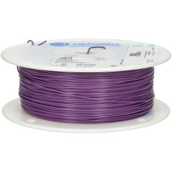 Alpha Wire 7055/19 VI001 22 AWG PVC Violet Hook Up Wire 1KFT UL1429