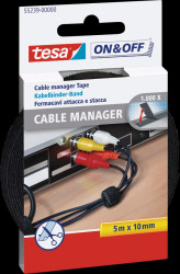55239-00000-01 tesa On &amp; Off Cable Manager UNIVERSAL - 10 mm x 5 m