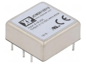 Przetwornica DC/DC 20W 9-18VDC / 12VDC -12VDC JCM2012D12