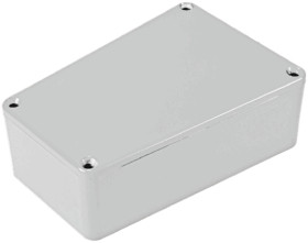 Obudowa Aluminium odlewane szerokość zew. 61,5 mm (mała końcówka), 79 mm (duża końcówka) długość zew. 112 mm wys. zew.