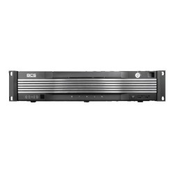 Rejestrator IP 64-kanałowy 12Mpx BCS-U-NVR6408R-A-4K(2X12TB)