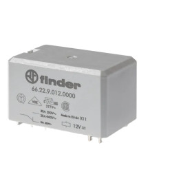 Przekaźnik mocy 12V DPDT Finder, montaż PCB