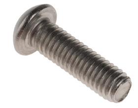 Śruba imbusowa M6 długość 20mm Gniazdo sześciokątne wypukłe Stal nierdzewna RS PRO