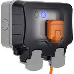 BG WP22/HC Nexus Storm IP66 Weatherproof Double Switched 13A Power Socket -Smart