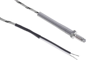 Termopara typ J do +400°C 2m kabel 2m, Stal nierdzewna Zgodność z RoHS