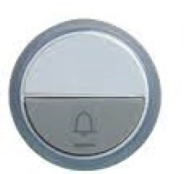 Przycisk do dzwonka bezprz. Comfort 100m biały 094278