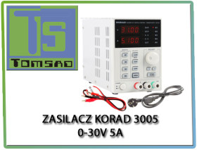 Zasilacz laboratoryjny Korad KA3005D 5 profili zasilania