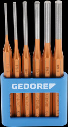 116 A Pin punch set 6 pcs in plastic holder