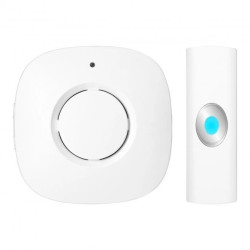 KALA AC, dzwonek bezprzewodowy sieciowy, learning system, 38 dźwięków, 250m, biały,OR-DB-RG-179/W