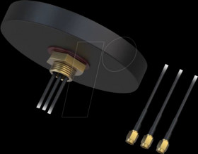 PR1KCS28 Roof antenna, cellular / GNSS / WLAN, SMA