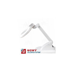 Lupa biurkowa z podśw. 8092 90mm 3D+12D (lampa warsztatowa)