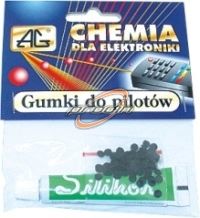 GUMKI DO PILOTÓW Z KLEJEM