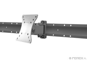 Uchwyt monitora LCD montowany na listwie na kontenerki