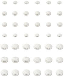 Ogniwa guzikowe zestaw VOLTCRAFT VC-12629360 42 szt.