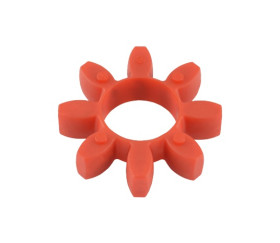 Spider for backlash-free coupling Habix