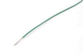 Przewód montażowy 1 mm² Zielony AXINDUS PVC 18 AWG 750 V dł. 200m 32 x 0,2 mm +105°C IEC 60332-1, NF C 93-521
