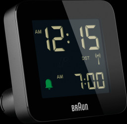 BC09-DCF B Radio controlled alarm clock digital black