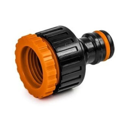 Przyłącze na kran 3/4` / 1/2` z etykietą ECO-PWB2198 BLACK LINE BRADAS